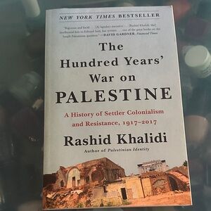 The Hundred Years' War on Palestine Book